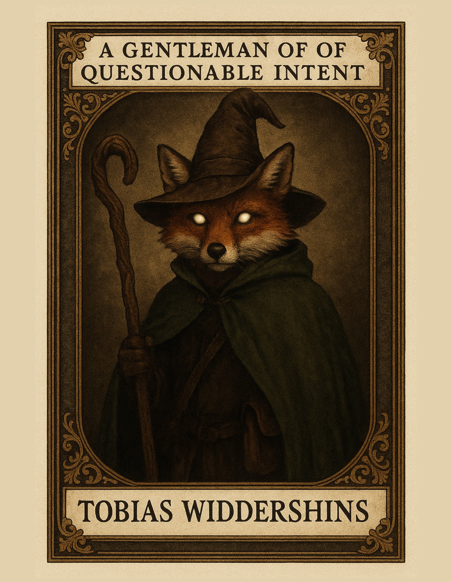 Tobias Widdershins Gentleman T-Shirt