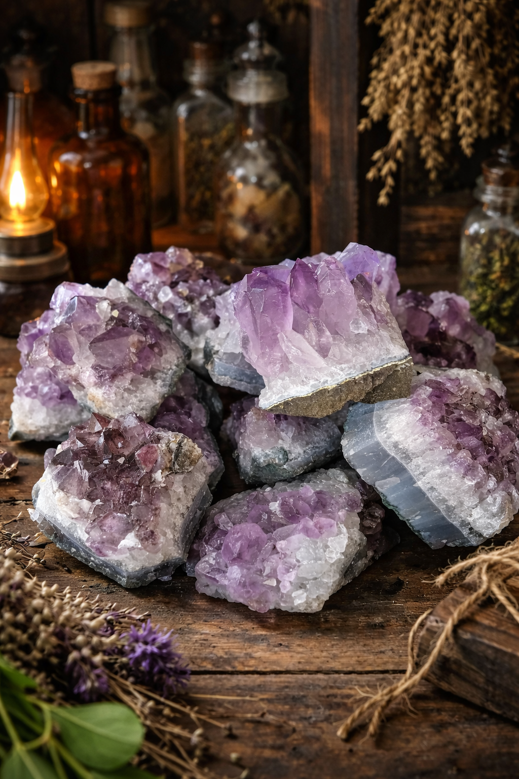 Amethyst Cluster