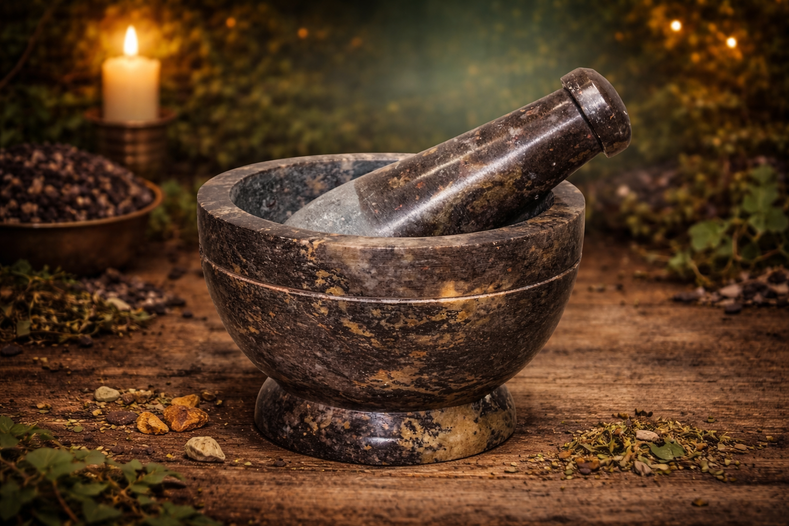 Soapstone Mortar & Pestle