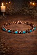 Copper & Turquiose bracelet