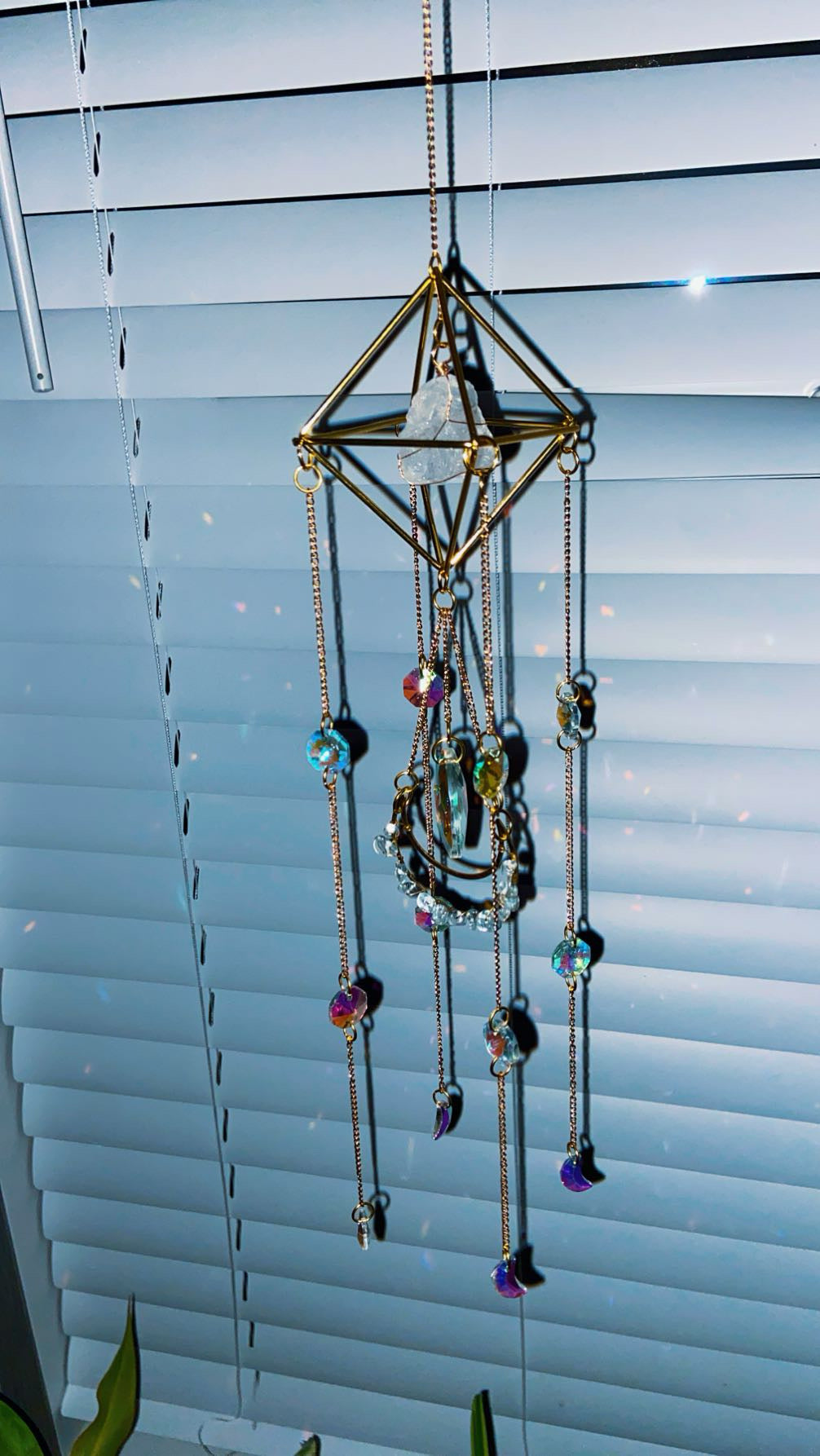 Crystal suncatcher